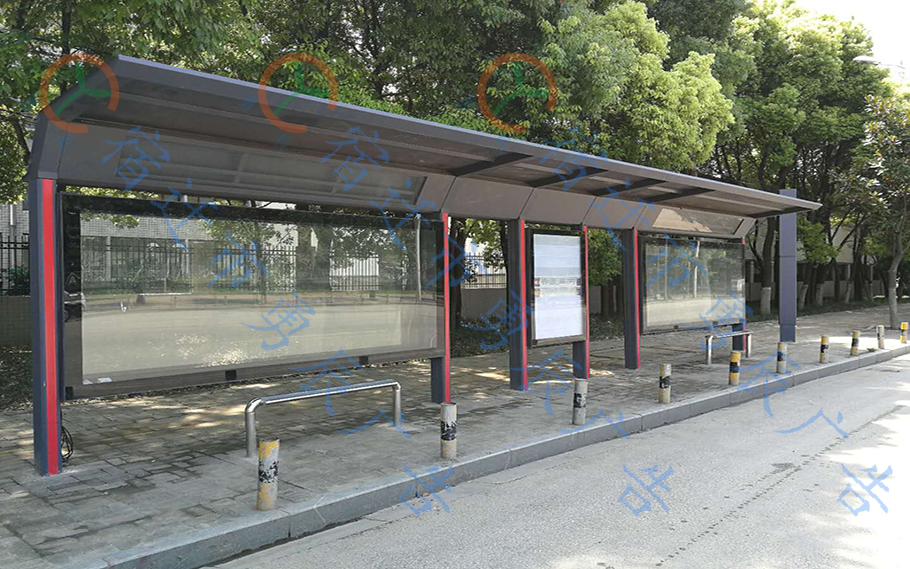 武漢候車亭第一次發(fā)貨